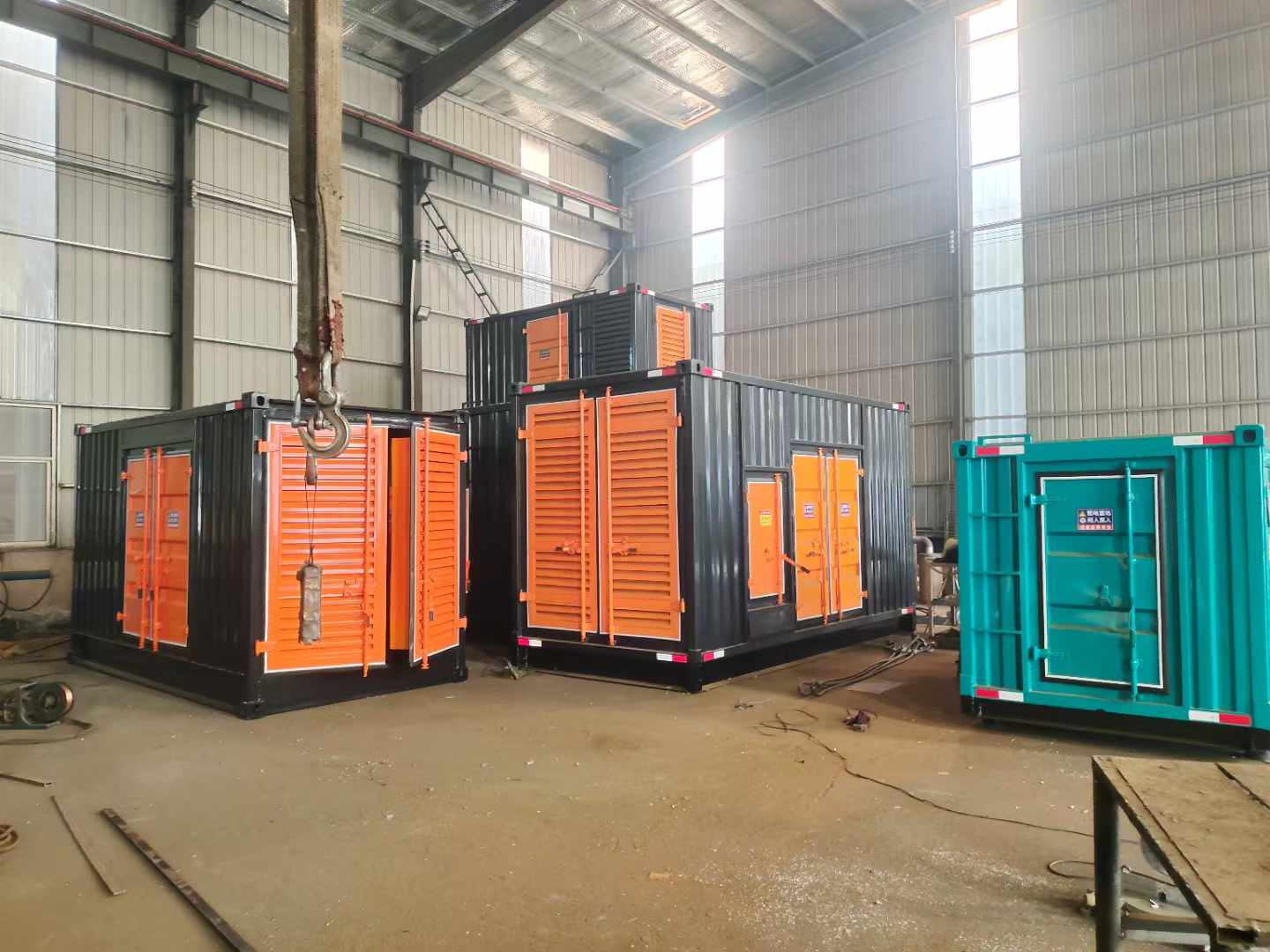 合肥500kw柴油发电机组可以带动多少功率设备？