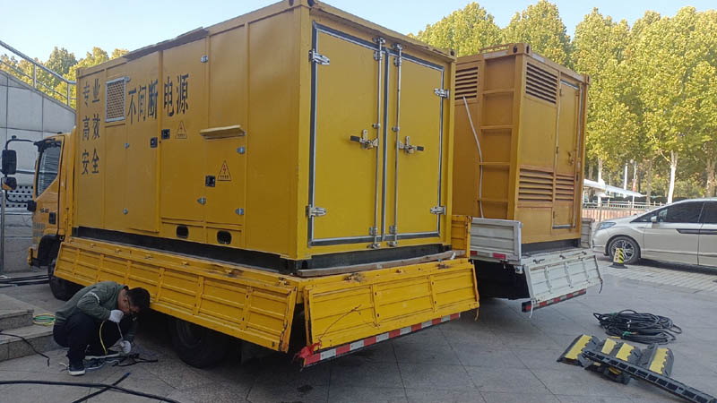 合肥柴油发电机组和UPS电源配合使用时的注意事项